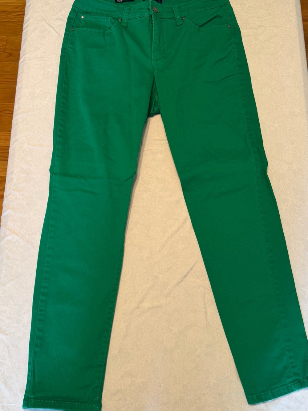 Charter Club Emerald Green Skinny Ankle Pants